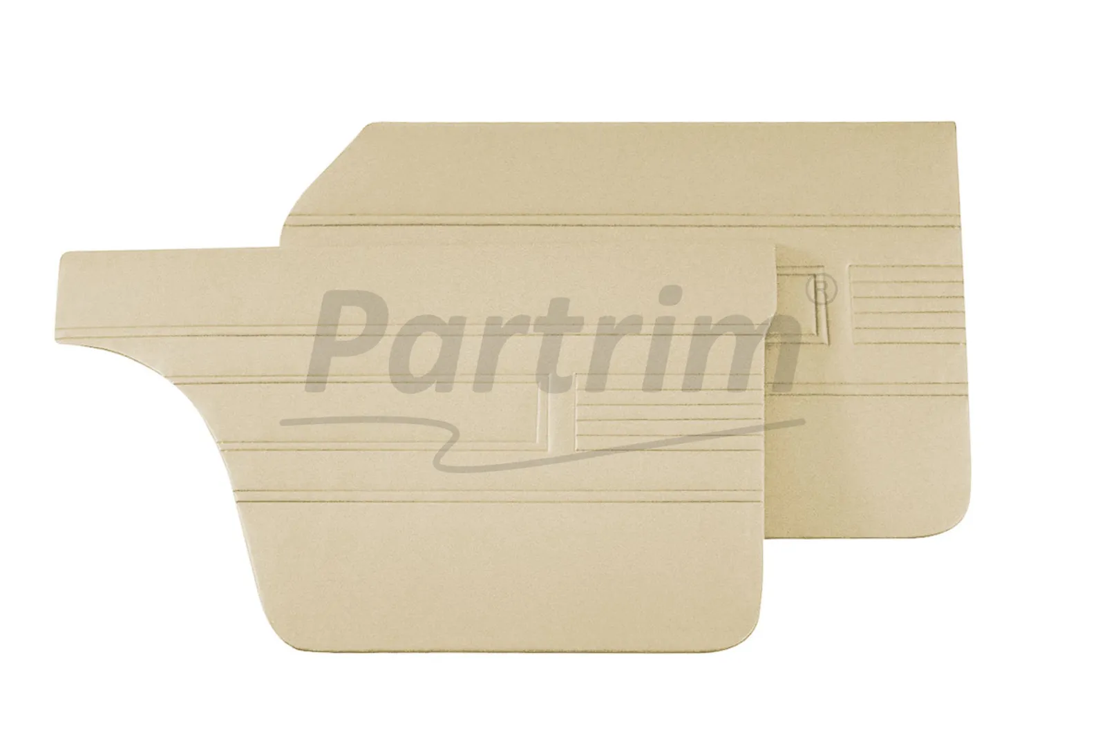 FORD 69-72 17M / 20M 4 DOORS DOOR PANEL SET CREAM - 4 PCS