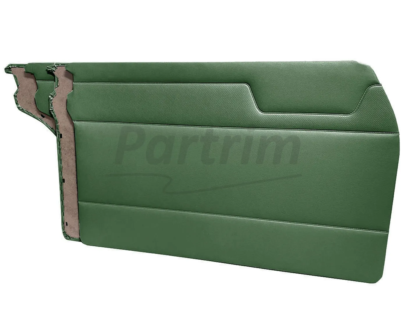 MERCEDES W115 DOOR PANEL SET GREEN 4 PCS