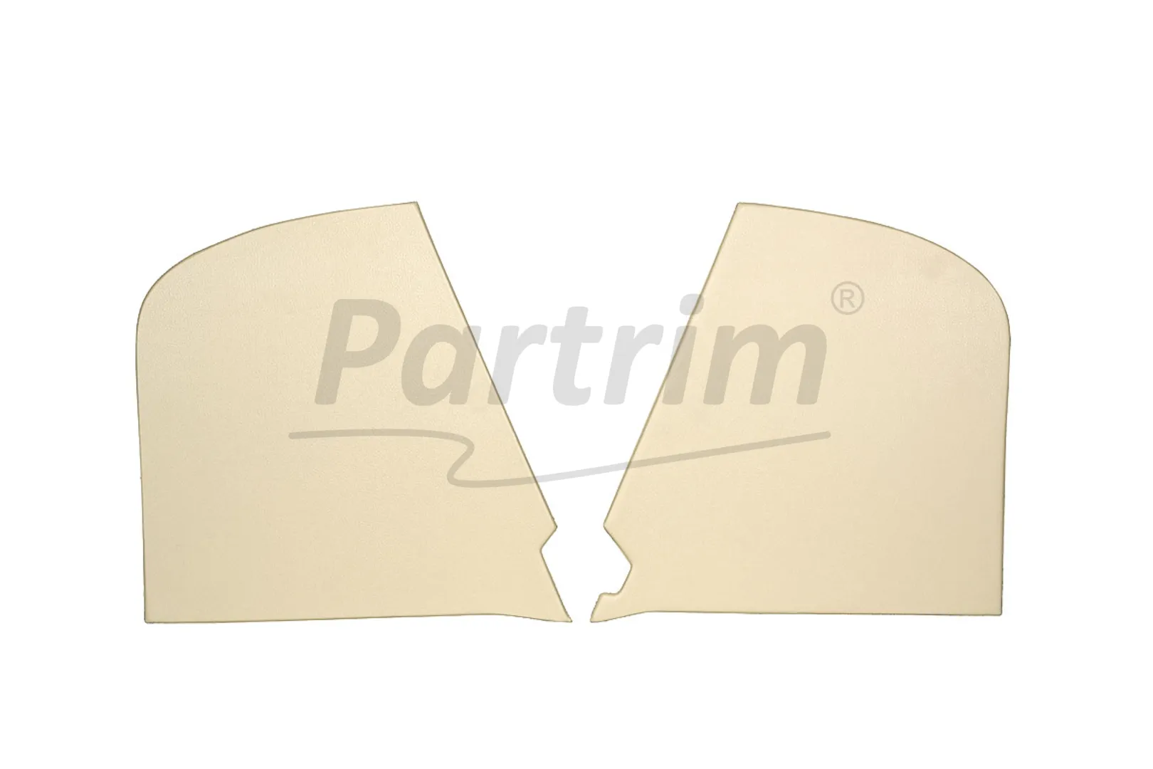 MERCEDES W115 PEDAL SIDE COVER CREAM