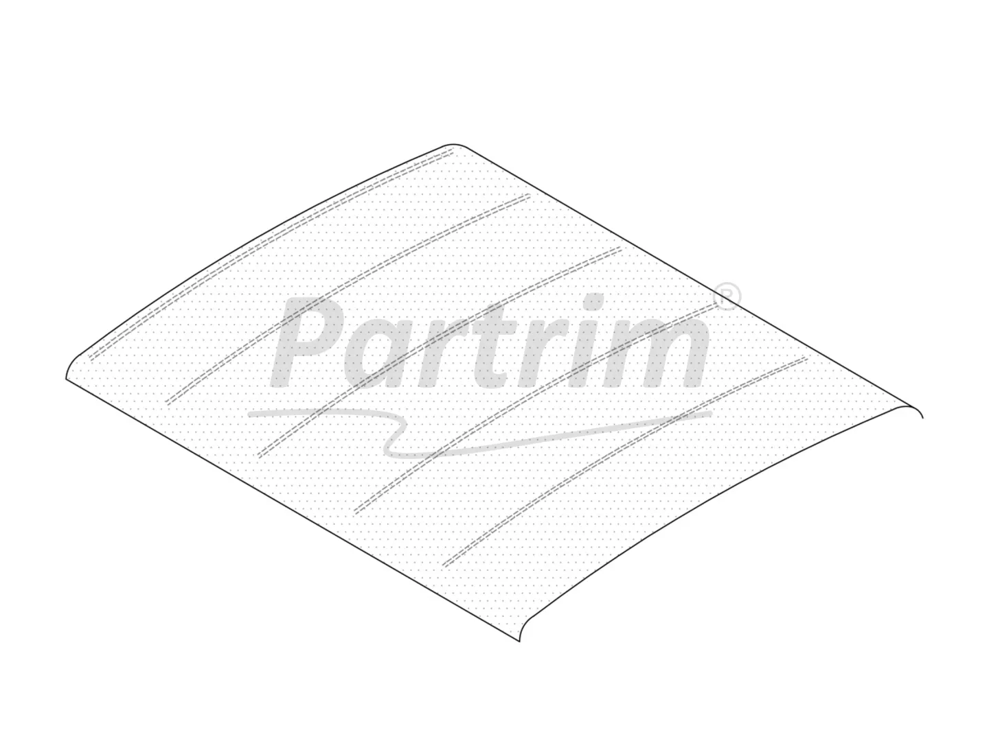 MERCEDES W123 SEDAN HEADLINER
