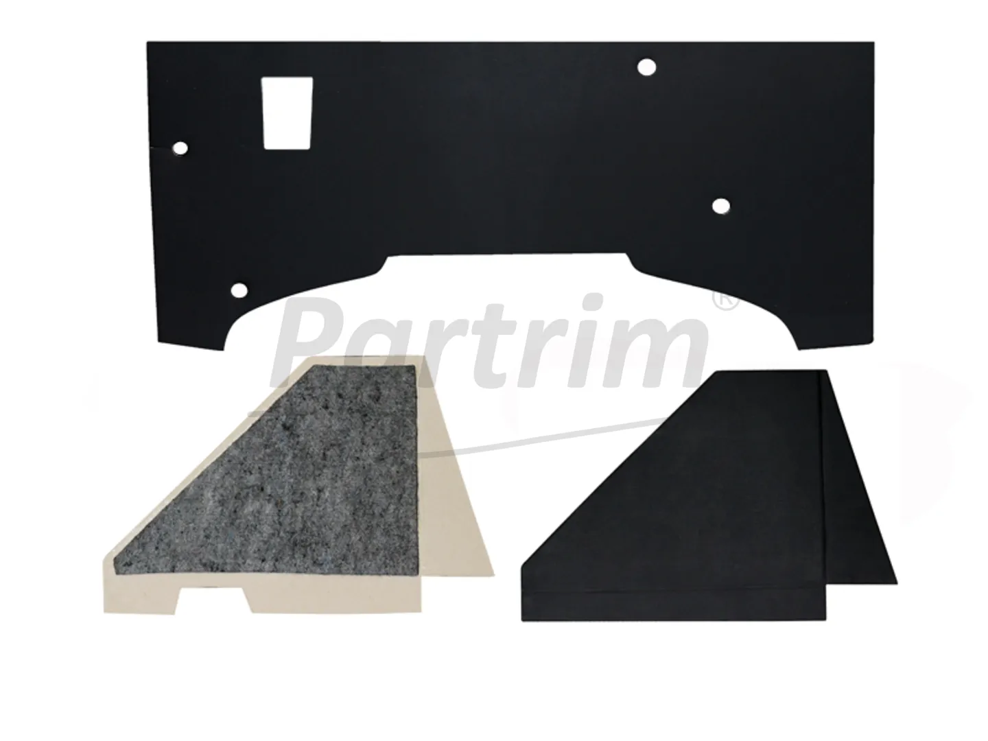 VW OLD BEETLE 1300-1303 ENGINE FIREWALL KIT CARTON