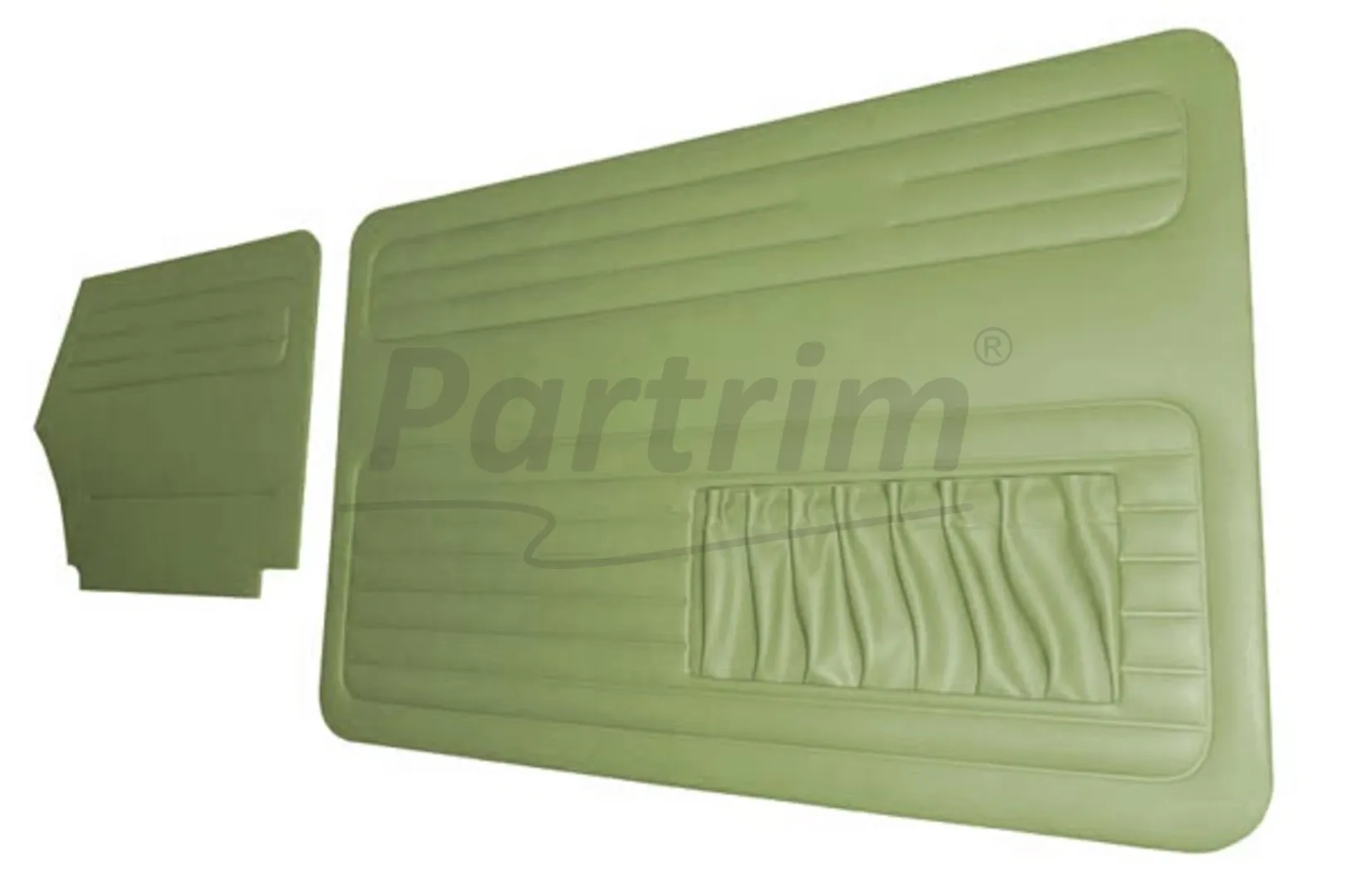 VW OLD BEETLE 1300 - 1303 CABRIO DOOR PANEL SET CREAM