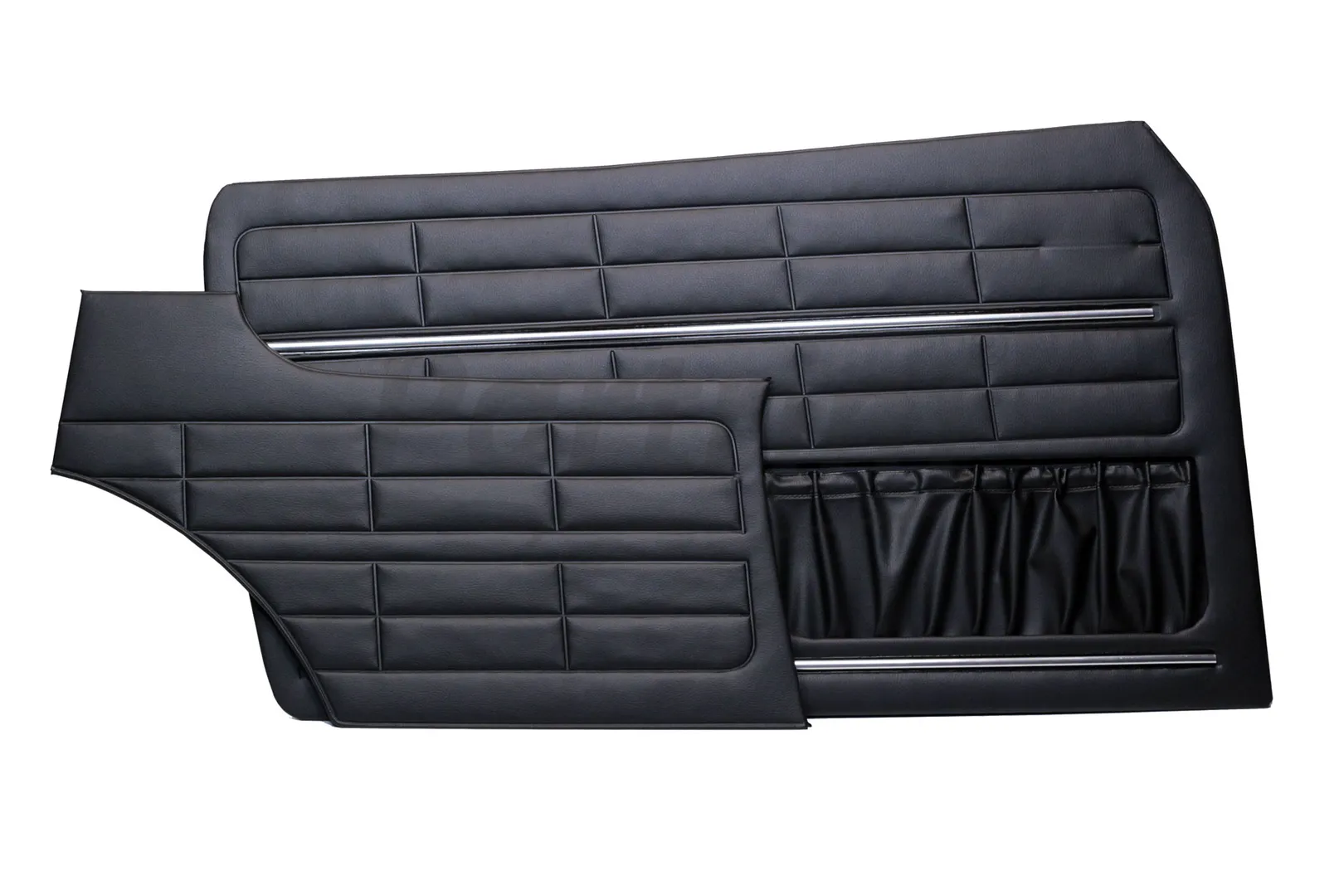 VW KARMANN GHIA DOOR PANEL SET BLACK - 4 PCS