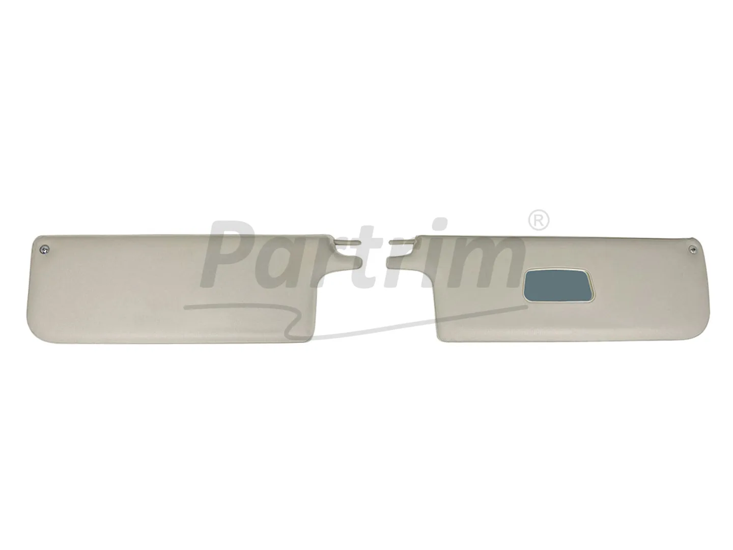 VW OLD BEETLE 1500 CABRIO L SUNVISORS SET CREAM  ( CONVERTIBLE )