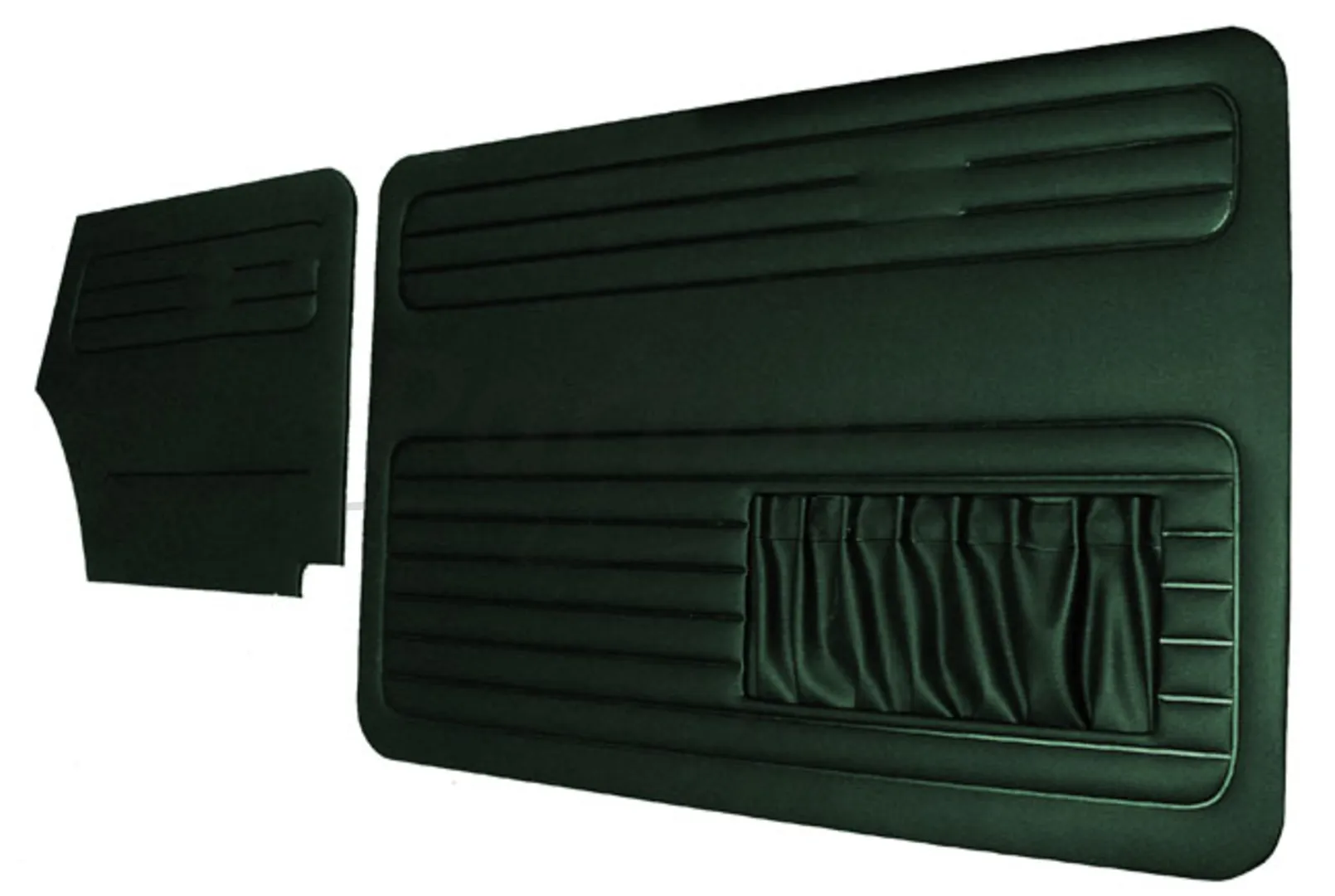 VW OLD BEETLE 1500 CABRIO DOOR PANEL SET BLACK 1967 - 1970 - 4 PCS