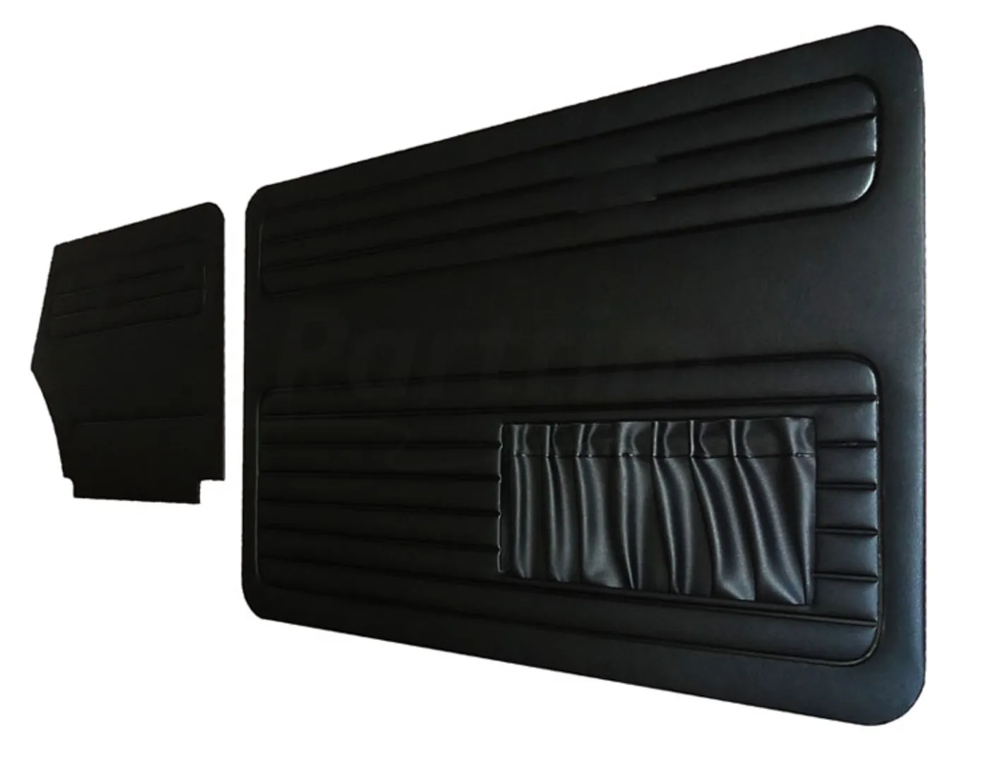 VW OLD BEETLE 1300 - 1303 CABRIO DOOR PANEL SET BLACK