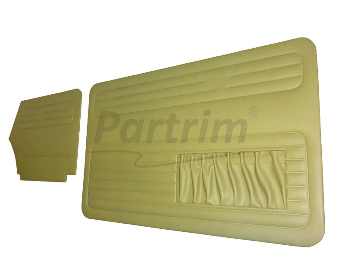 VW OLD BEETLE 1300 - 1303 CABRIO DOOR PANEL SET BEIGE
