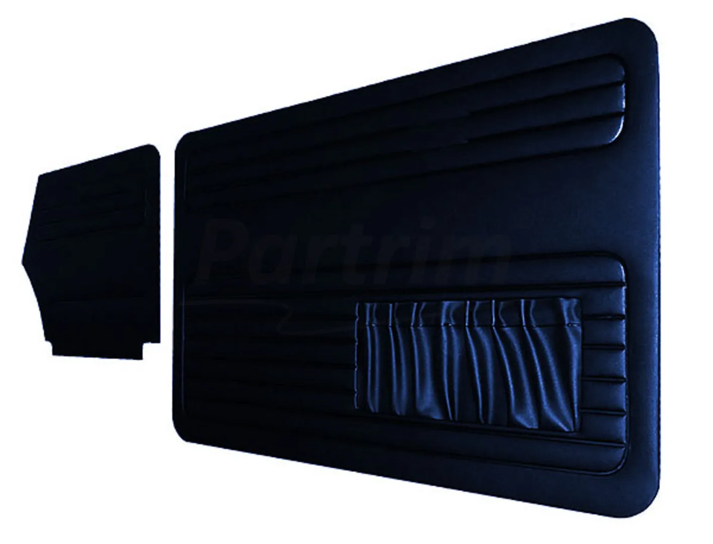 VW OLD BEETLE 1300 - 1303 CABRIO DOOR PANEL SET DARK BLUE