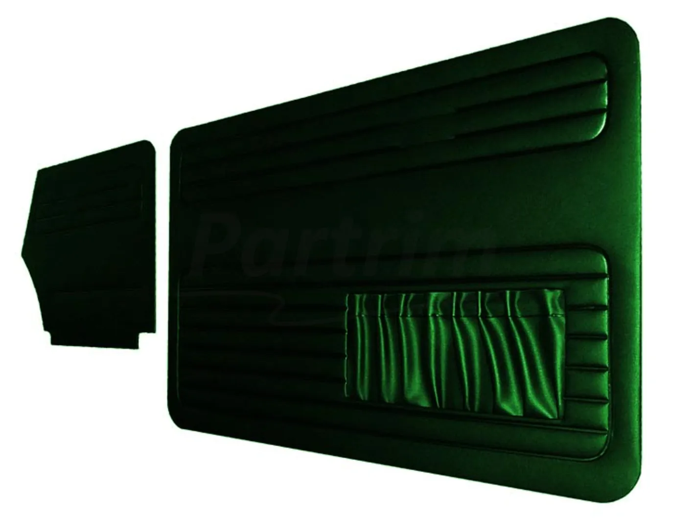 VW OLD BEETLE 1300 - 1303 CABRIO DOOR PANEL SET GREEN
