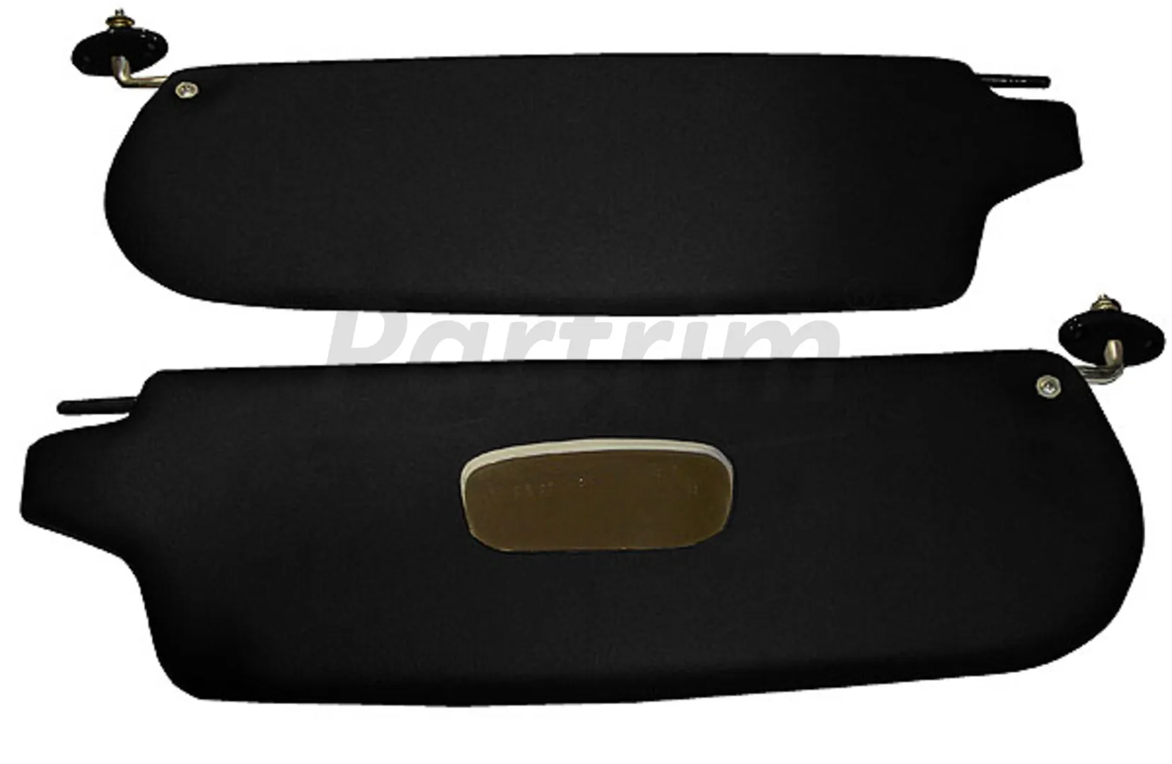 VW KARMANN GHIA SUNVISOR SET BLACK