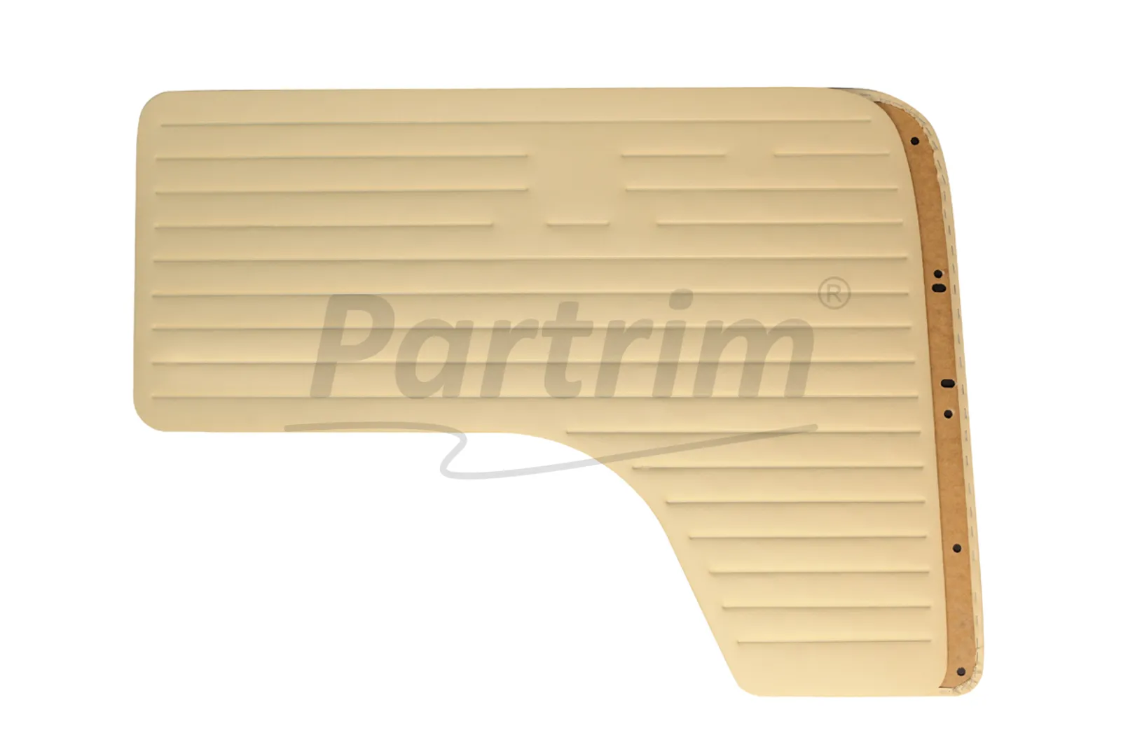 VW T2 BUS 1968-1979 FRONT DOOR PANELS 2 PCS. CREAM
