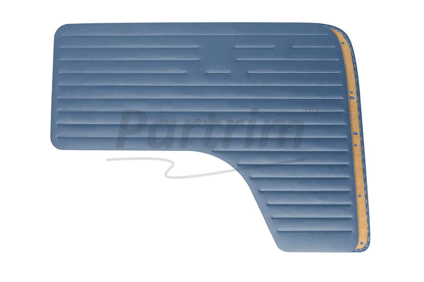VW T2 BUS 1968-1979 FRONT DOOR PANELS 2 PCS. DARK BLUE