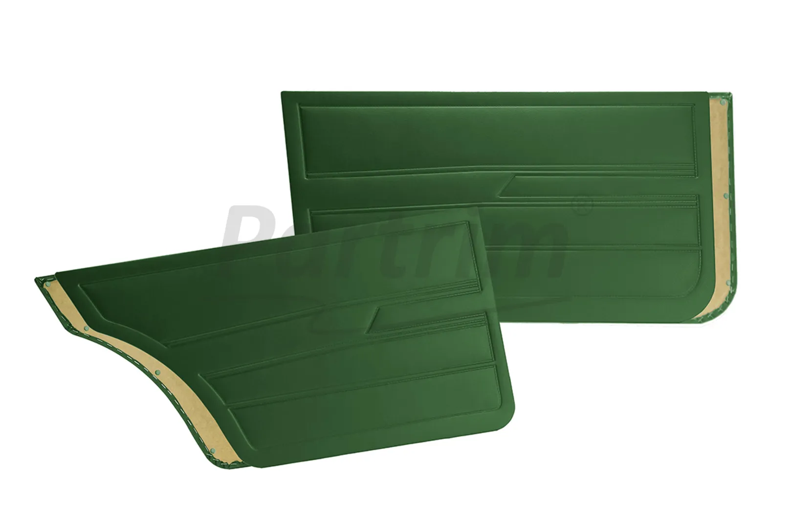 VW GOLF 1  1976-1983 DOOR PANEL SET GREEN SEDAN - 4 PCS