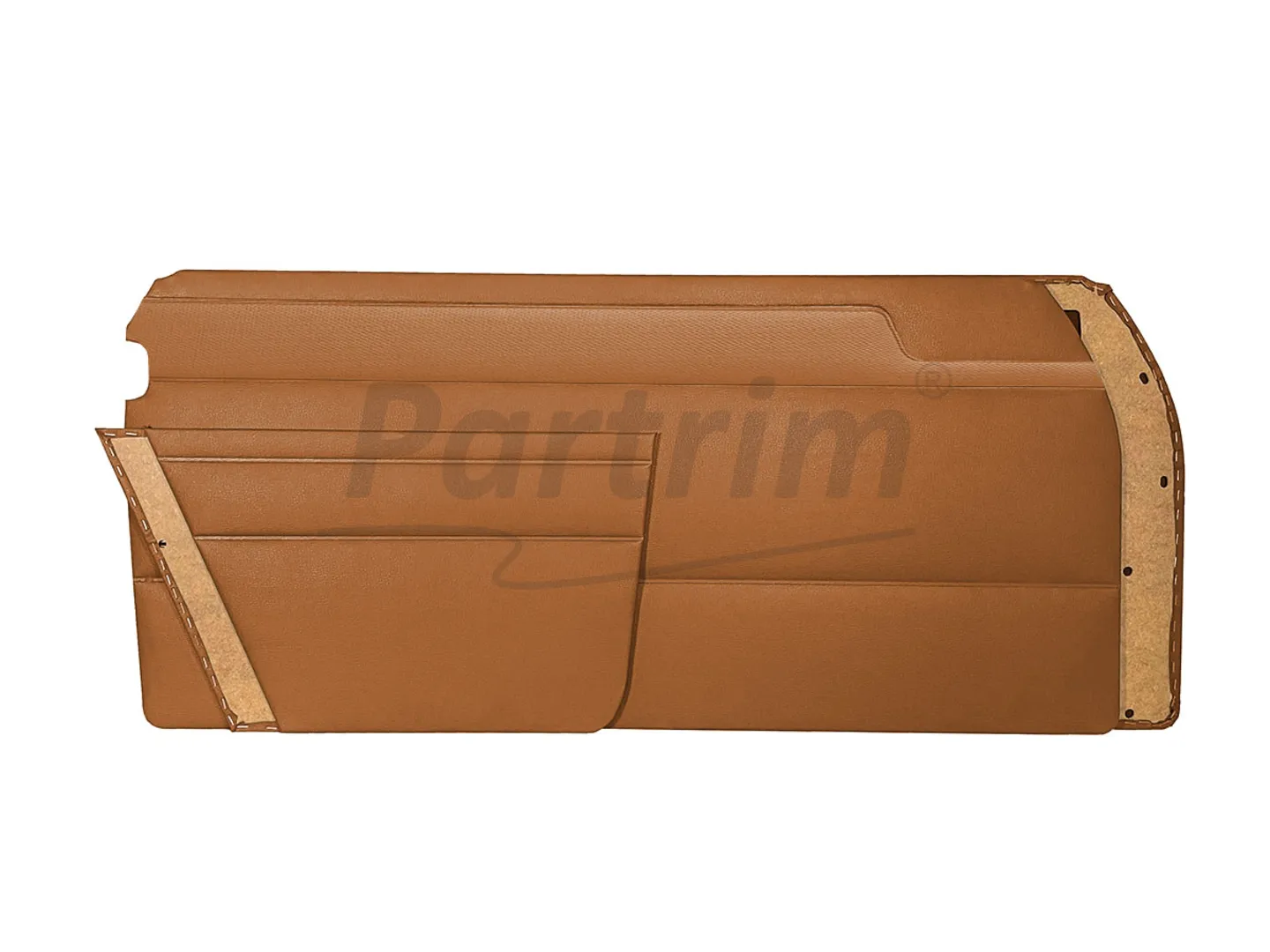 MERCEDES W114 COUPE DOOR PANEL SET TOBACCO