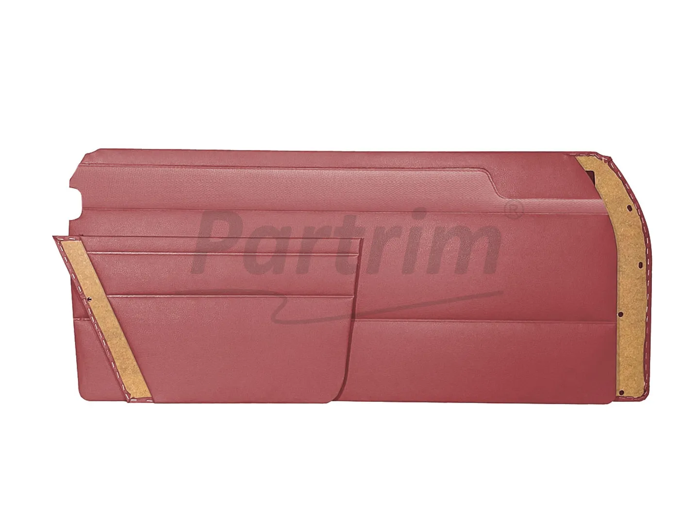 MERCEDES W114 COUPE DOOR PANEL SET BURGUNDY
