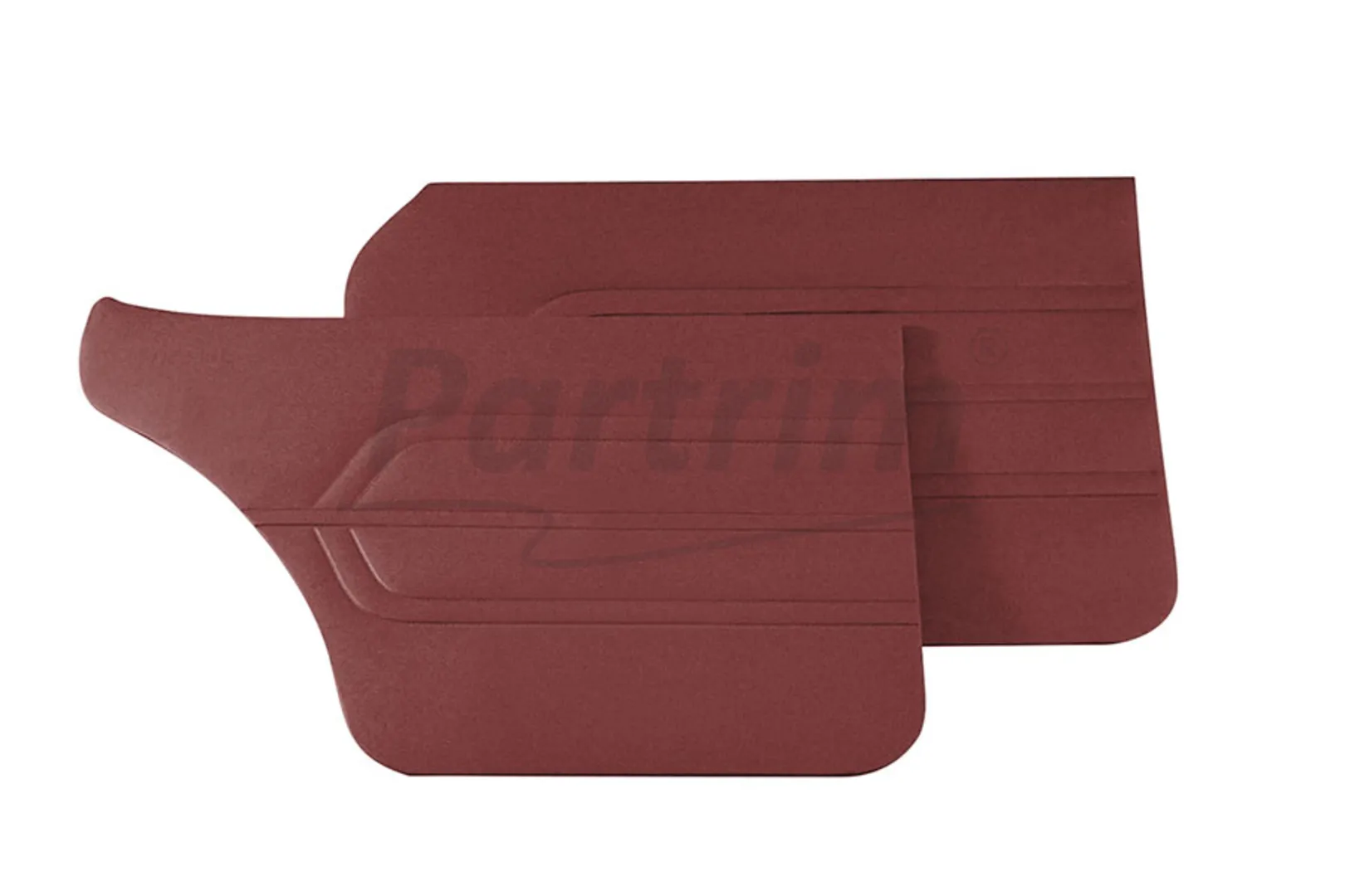 FORD GRANADA DOOR PANEL SET 4 PCS BURGUNDY
