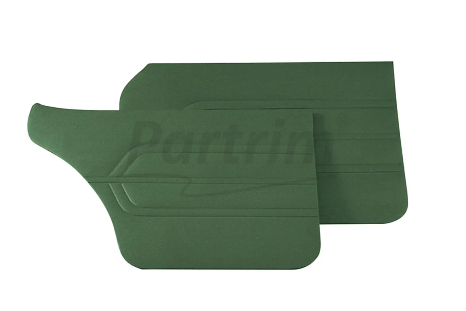 FORD GRANADA DOOR PANEL SET 4 PCS GREEN