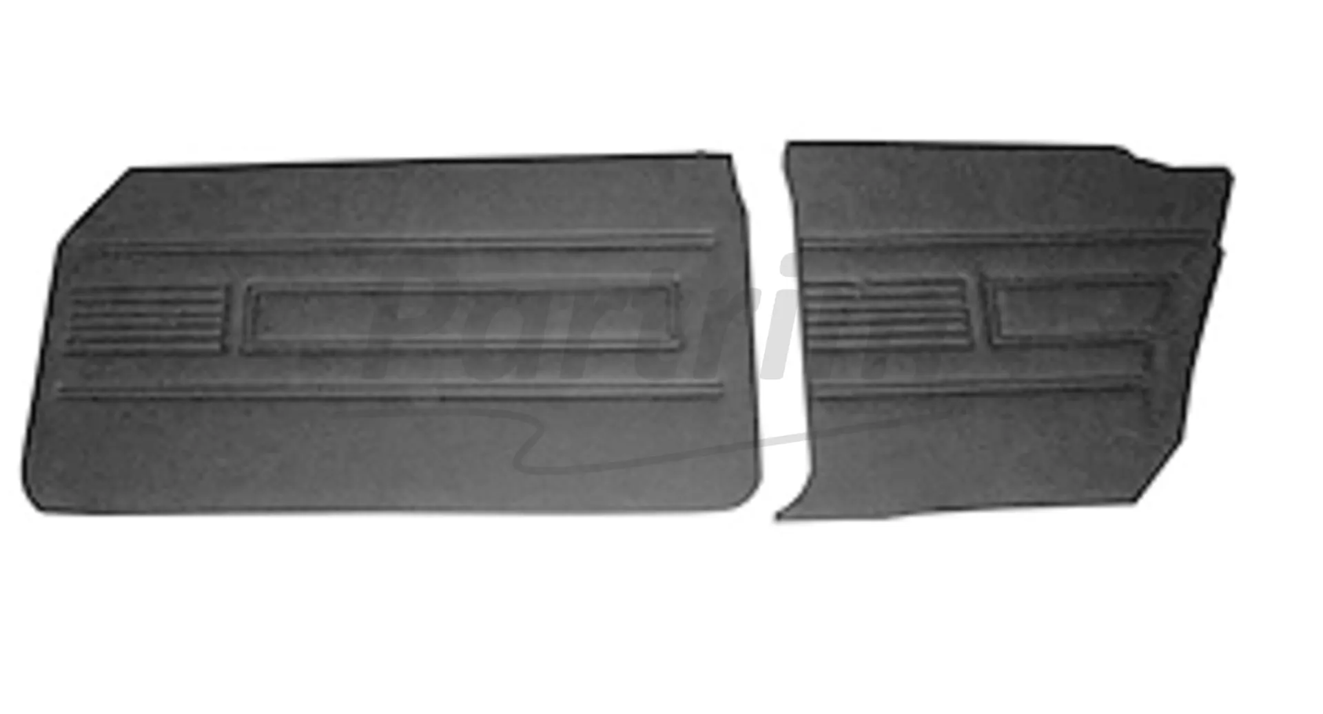 FORD 69-72 17M / 20M COUPE DOOR PANEL SET GREY - 4 PCS