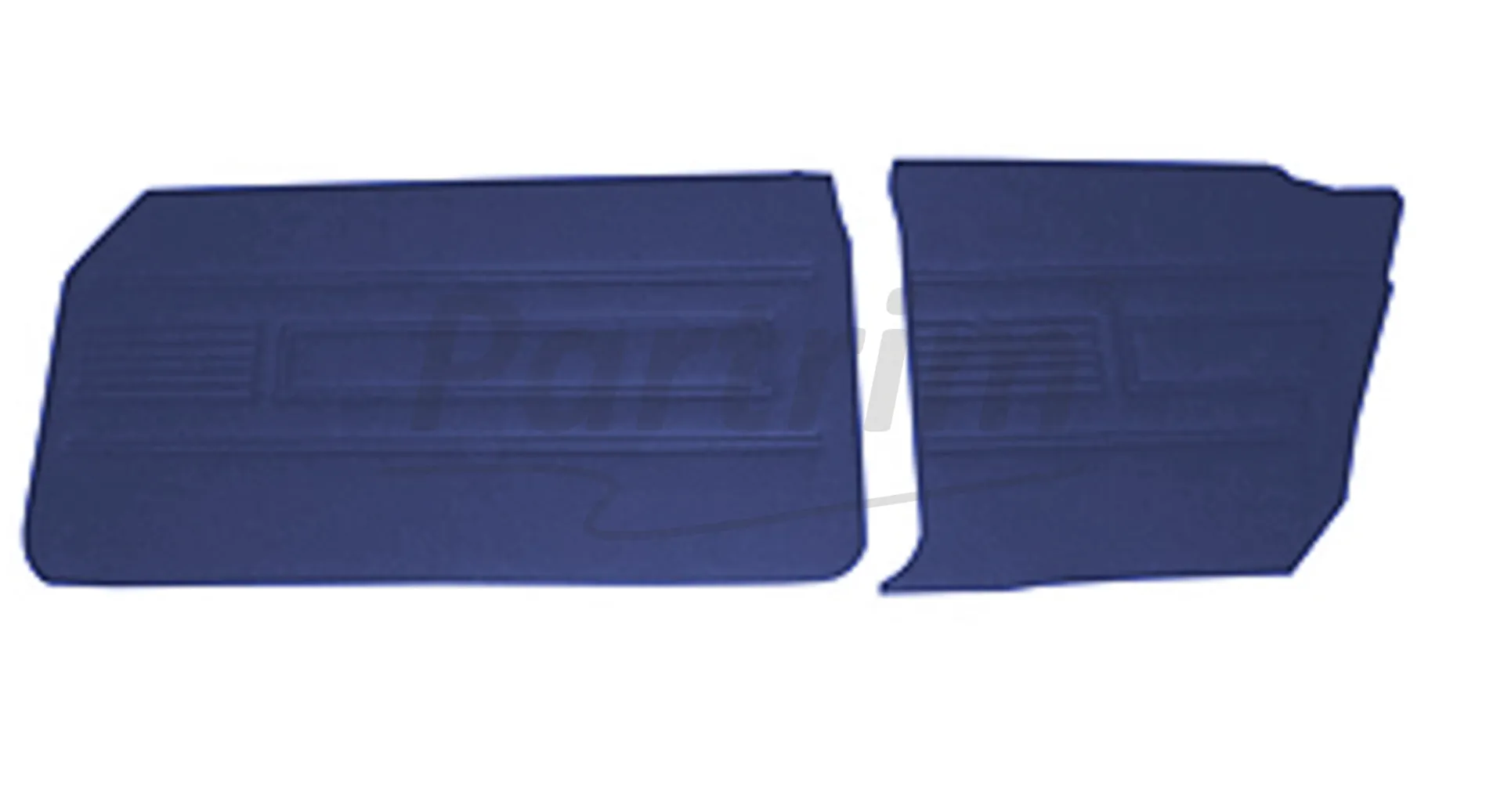 FORD 69-72 17M / 20M COUPE DOOR PANEL SET DARKBLUE - 4 PCS