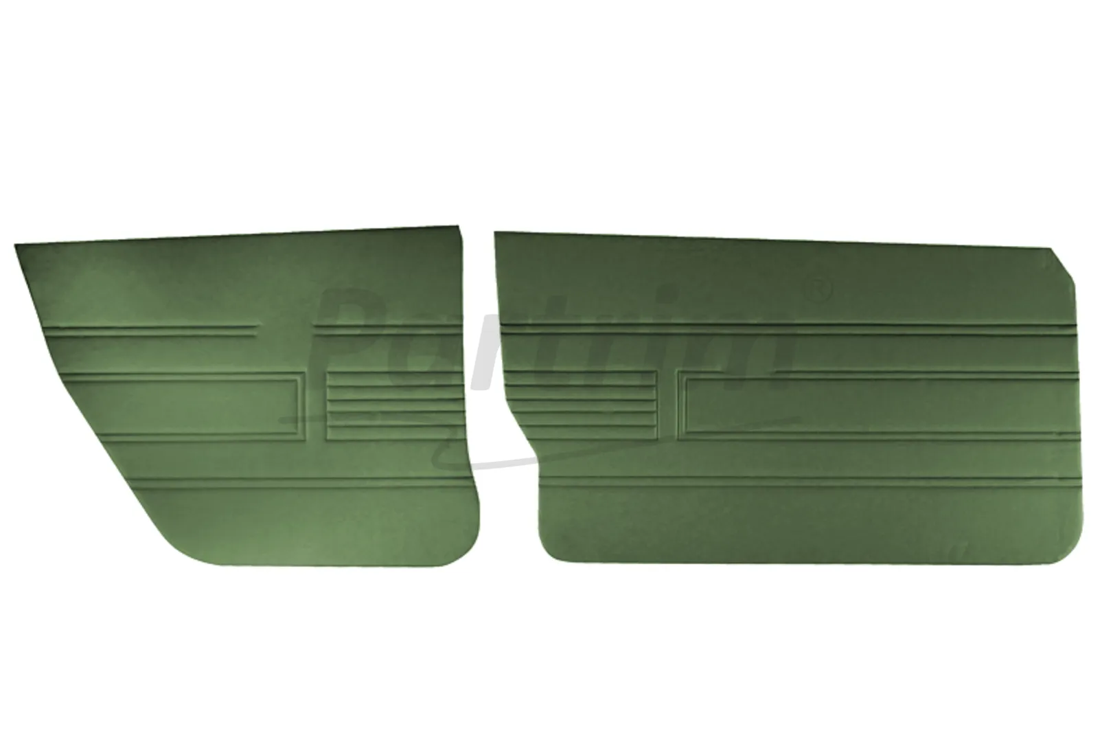 AUDI 80 B2 1978 1986 DOOR PANEL SET 4 PCS GREEN