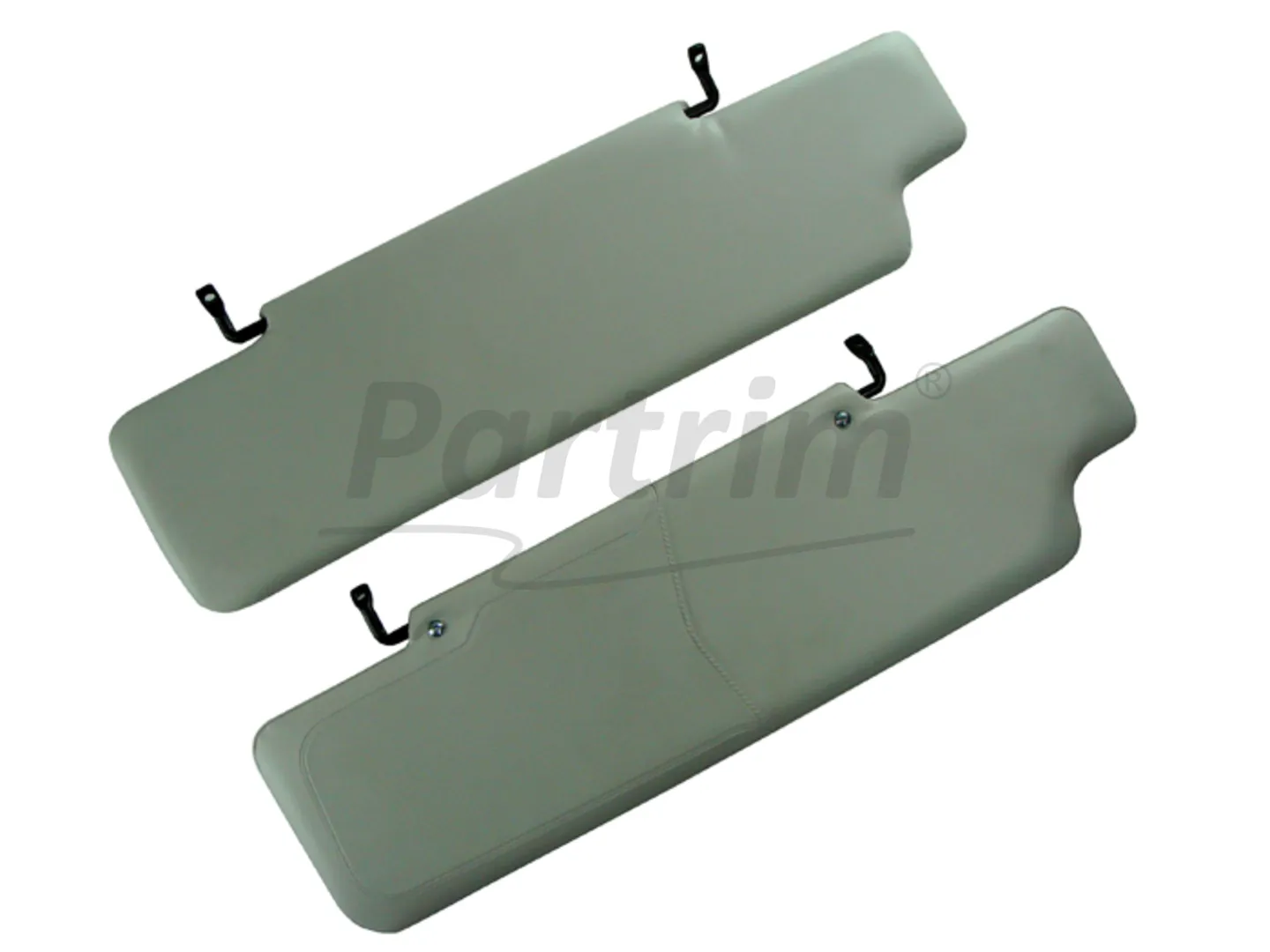 LAND ROVER DEFENDER INTERIOR SUN VISOR SET  GREY 2 PCS