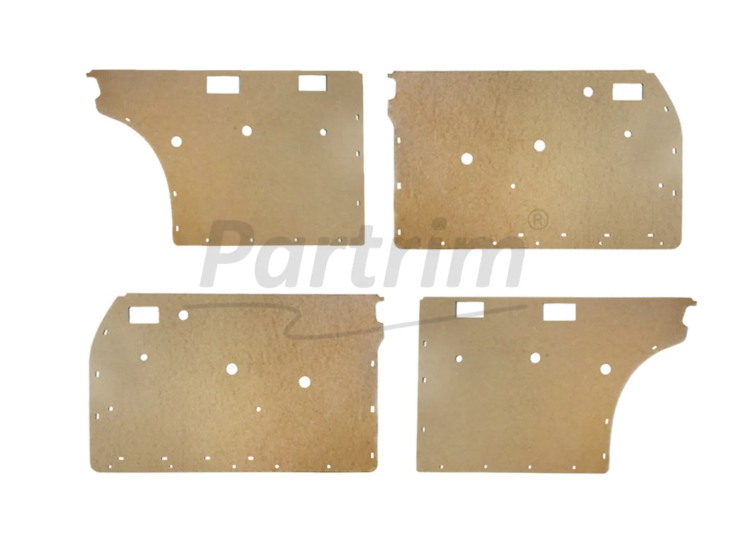 MERCEDES W115 DOOR PANELS WOOD