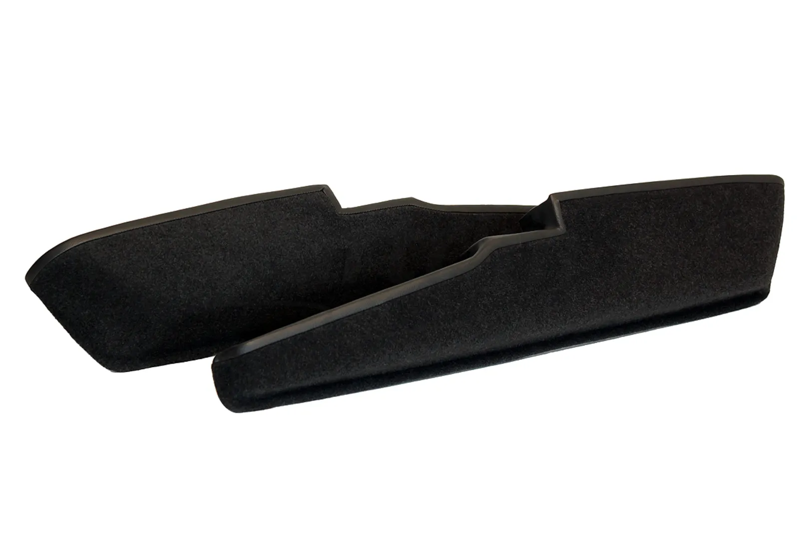PORSCHE 911 DOOR POCKET BLACK WITH CARPET BLACK 1977 - 1993