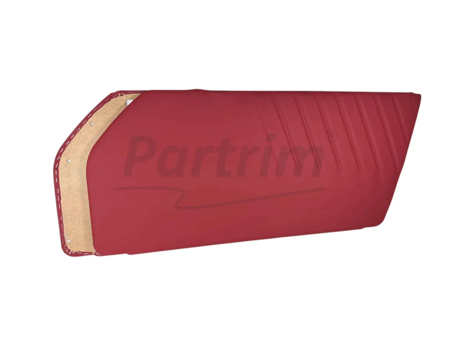 PORSCHE 911 DOOR PANEL SET BURGUNDY 2  PCS 1974 - 1989
