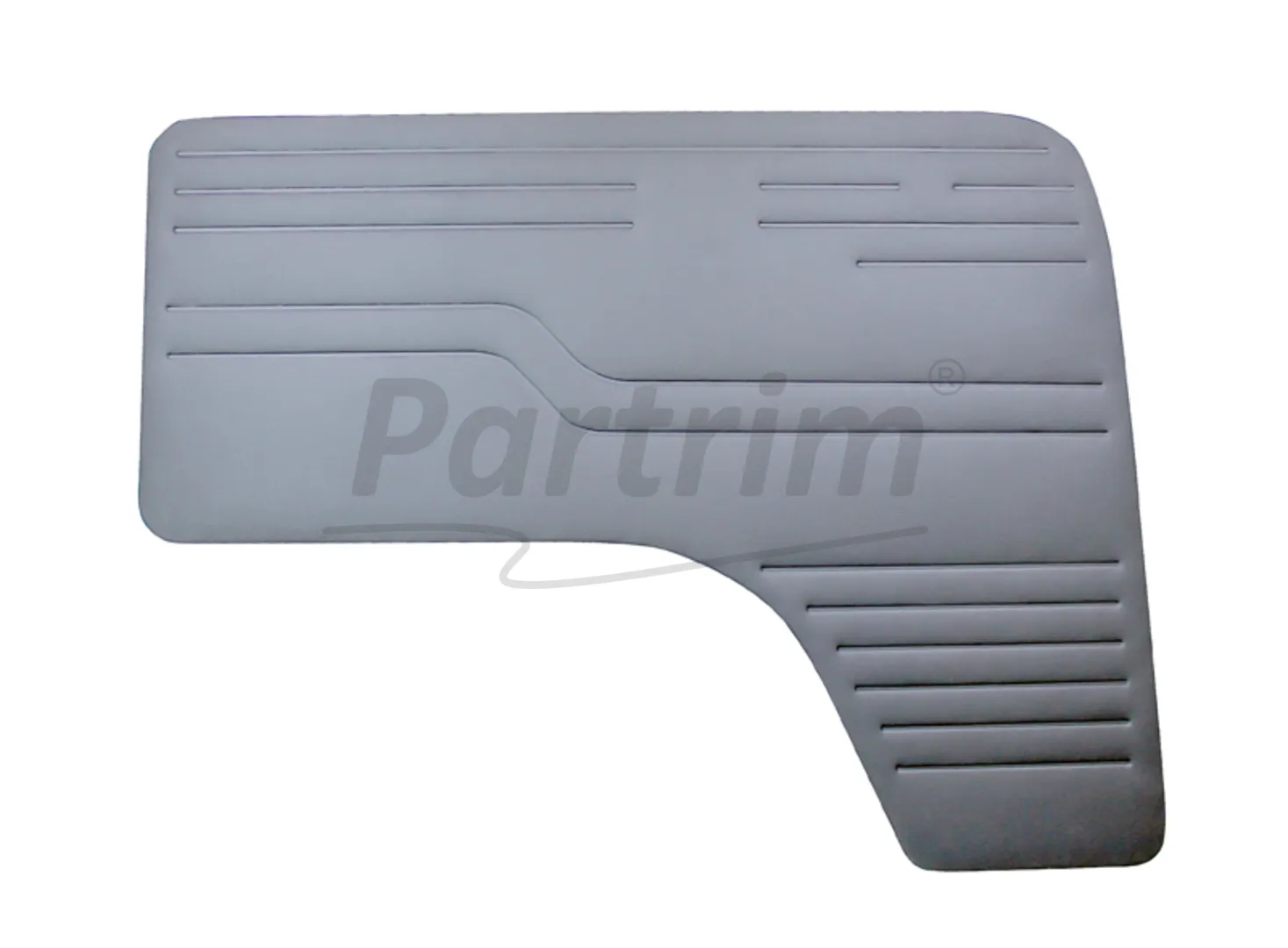 VW T2 BUS 1968-1979 FRONT DOOR PANELS 2 PCS. GREY Z PRESS