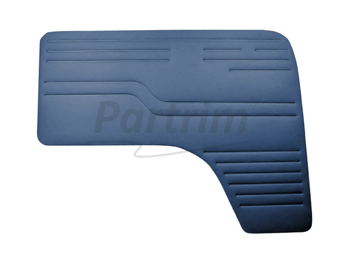 VW T2 BUS 1968-1979 FRONT DOOR PANELS 2 PCS. D.BLUE Z PRESS