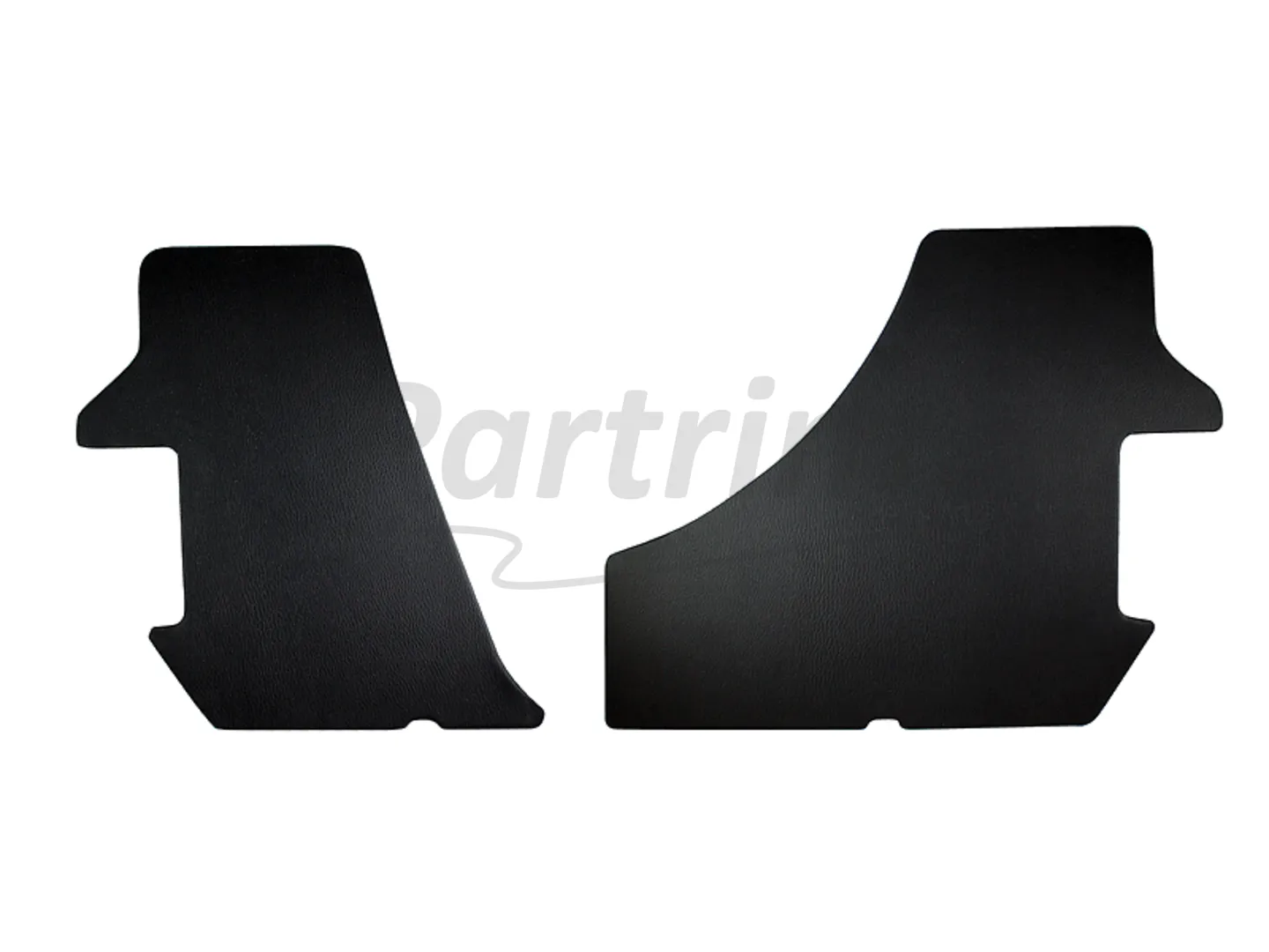 VW GOLF 1 CABRIO LUGGAGE SIDE PANEL R-L 2 PCS BLACK