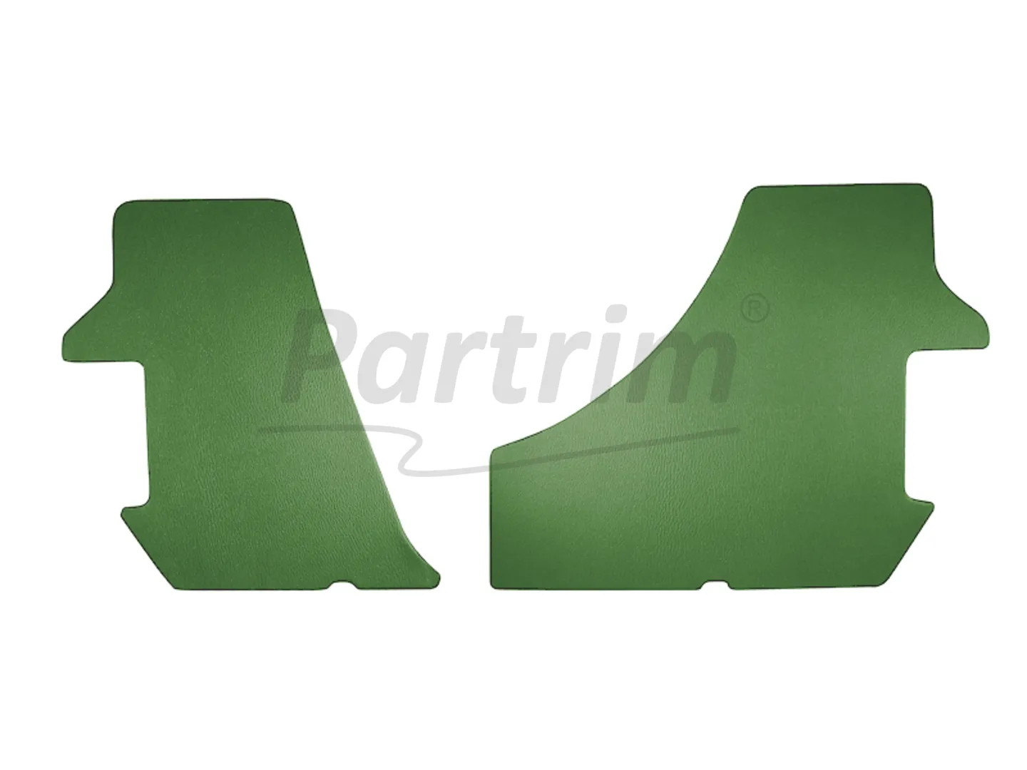 VW GOLF 1 CABRIO LUGGAGE SIDE PANEL R-L 2 PCS GREEN