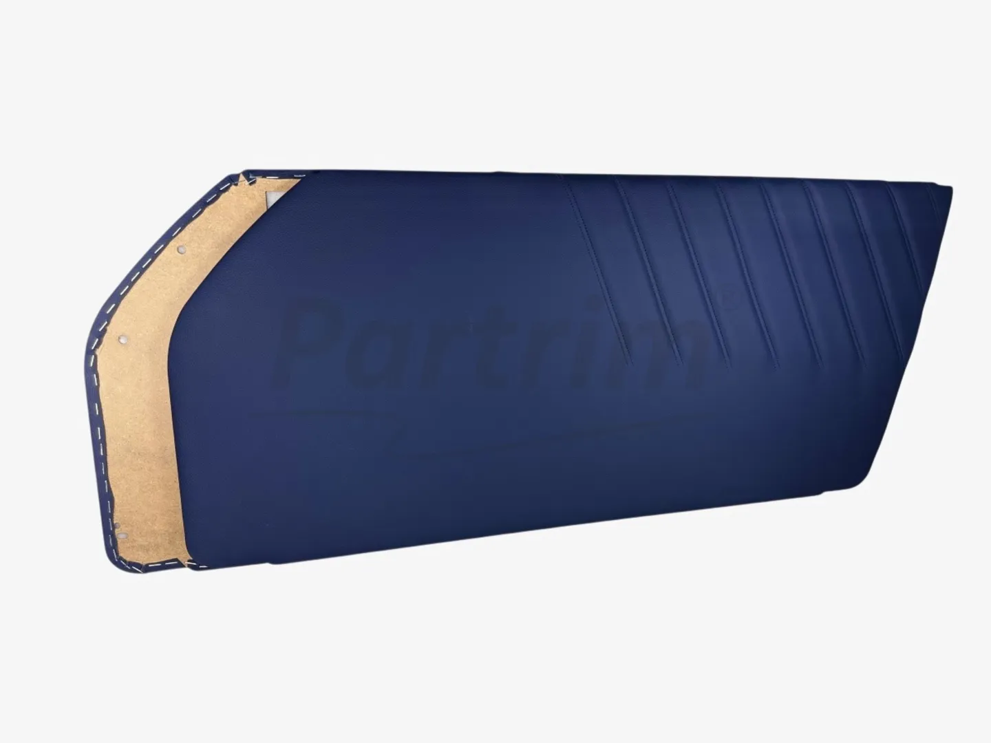 PORSCHE 911 DOOR PANEL SET DARKBLUE 2 PCS 1974 - 1989