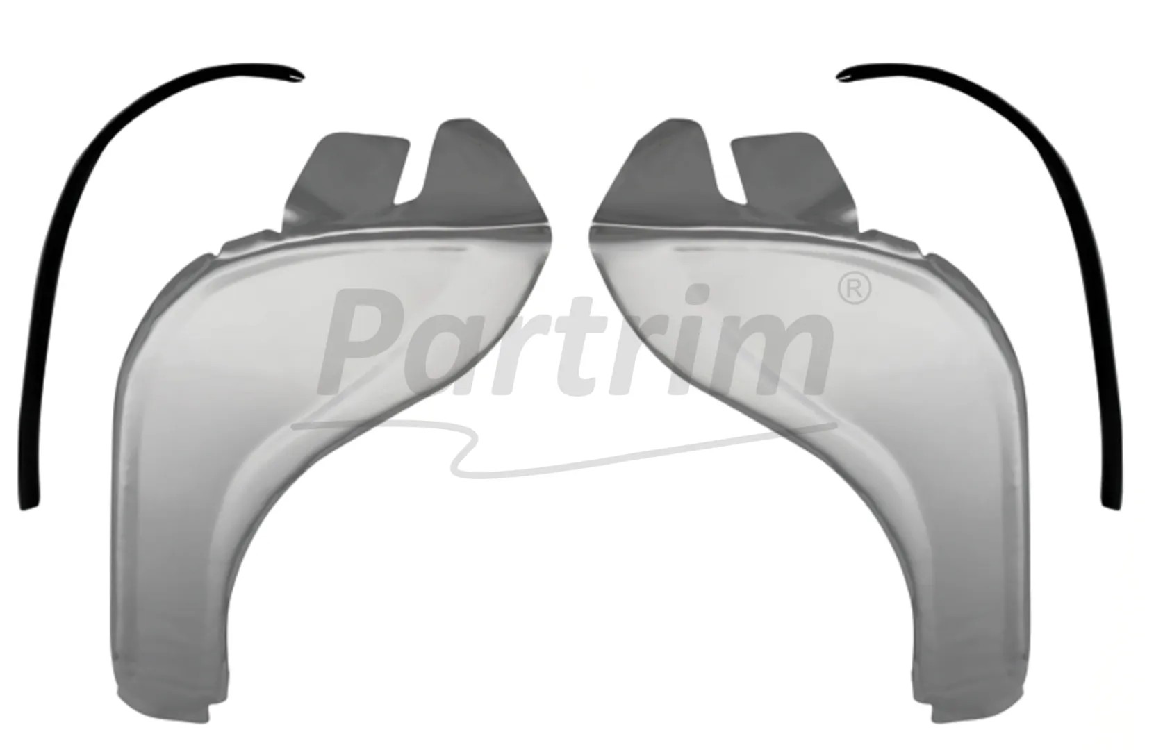VW 1200 - 1300 - 1303 FRONT WINGS STONE GUARD ALUMINIUM