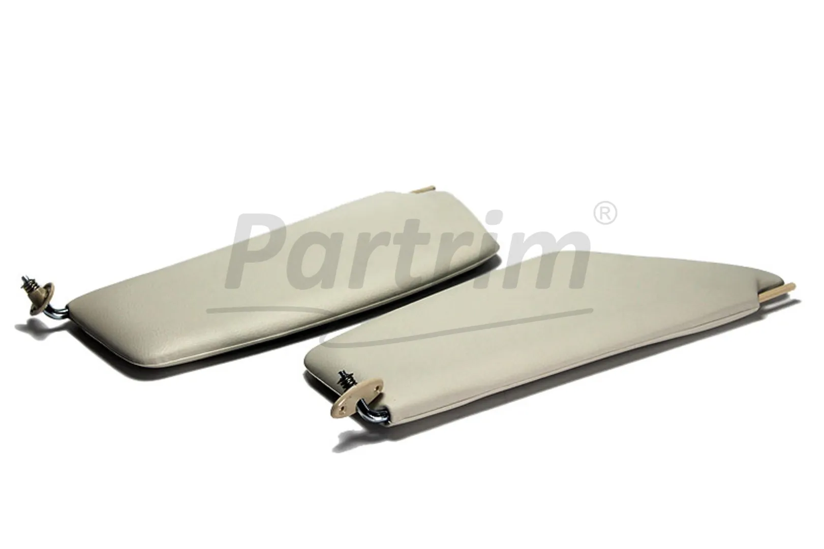 VW OLD BEETLE SEDAN 8-1964 - 7-1967 SUNVISOR CREAM WITHOUT MIRROR