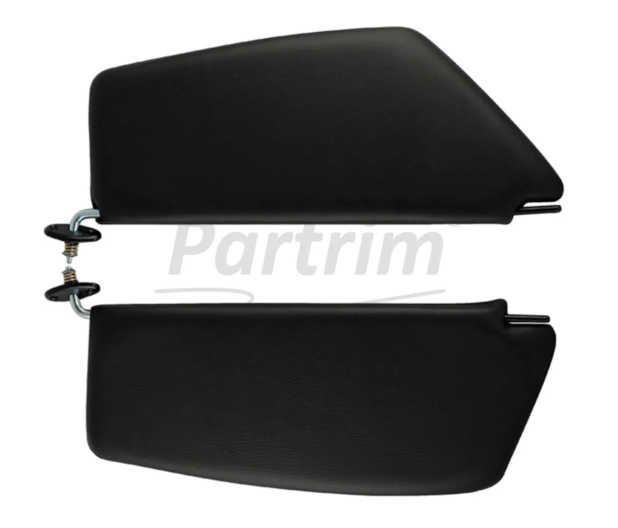 VW OLD BEETLE SEDAN 8-1964 - 7-1967 SUNVISOR BLACK WITHOUT MIRROR