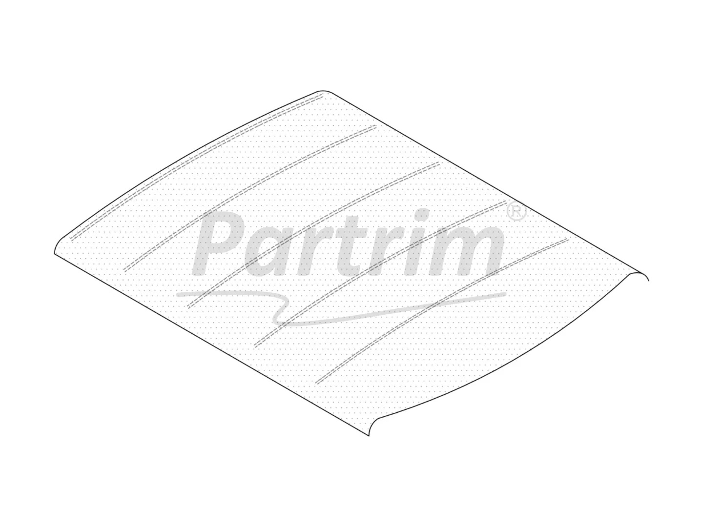 MERCEDES W123 COUPE HEADLINER