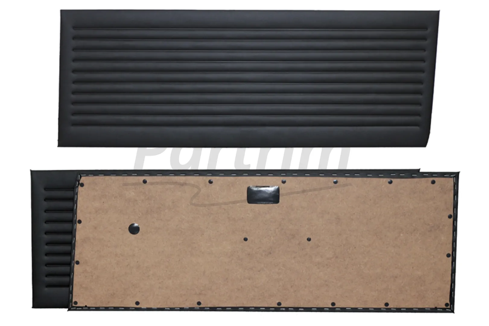 OPEL KADETT C COUPE DOOR PANEL SET BLACK 2 PCS 1973 - 1979