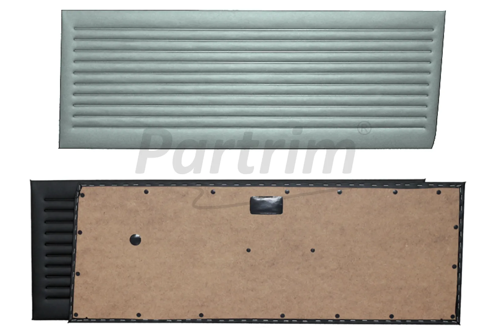 OPEL KADETT C COUPE DOOR PANEL SET GREY 2 PCS 1973 - 1979