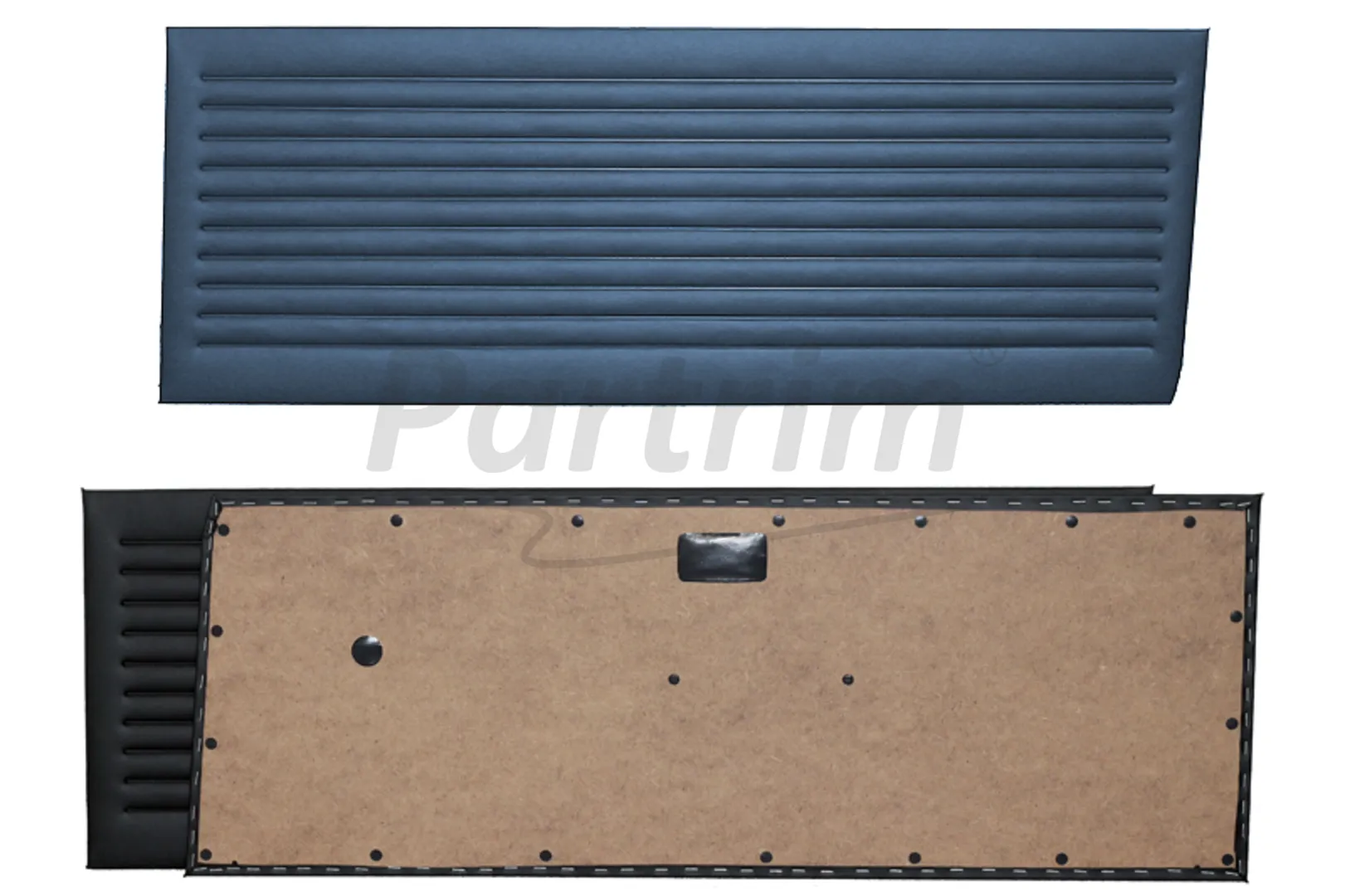 OPEL KADETT C COUPE DOOR PANEL SET DARK BLUE 2 PCS 1973 - 1979