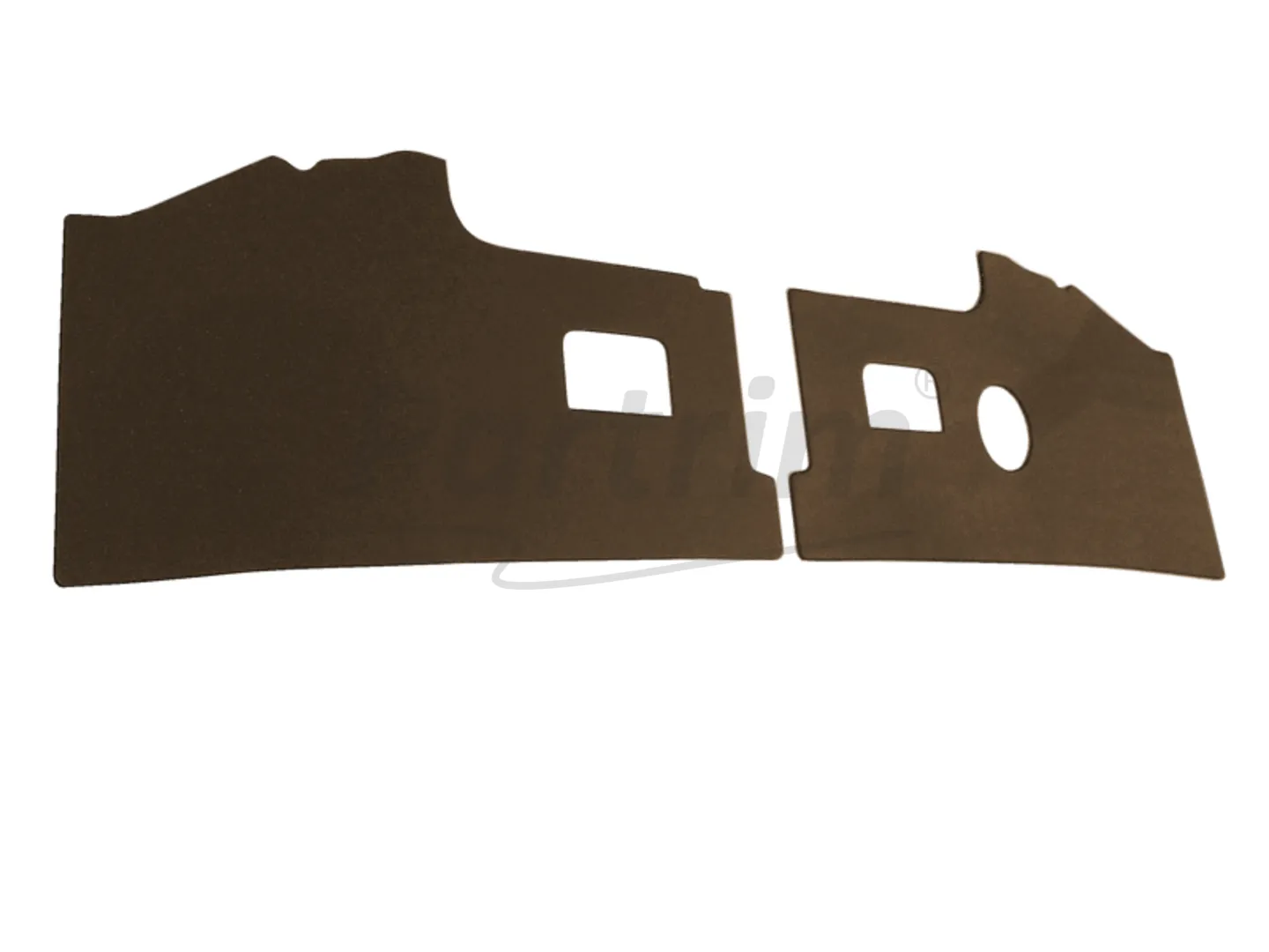 VW T2 BUS 1968-1979 KICK PANELS 2 PCS. BROWN