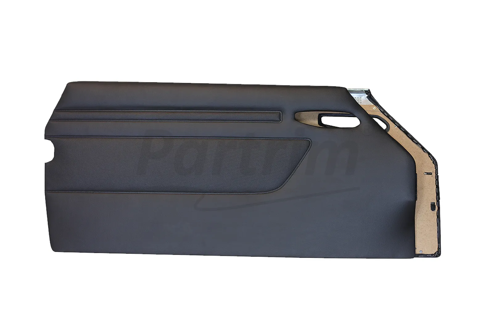 MERCEDES R107 DOOR PANEL SET BLACK 2 PCS 
