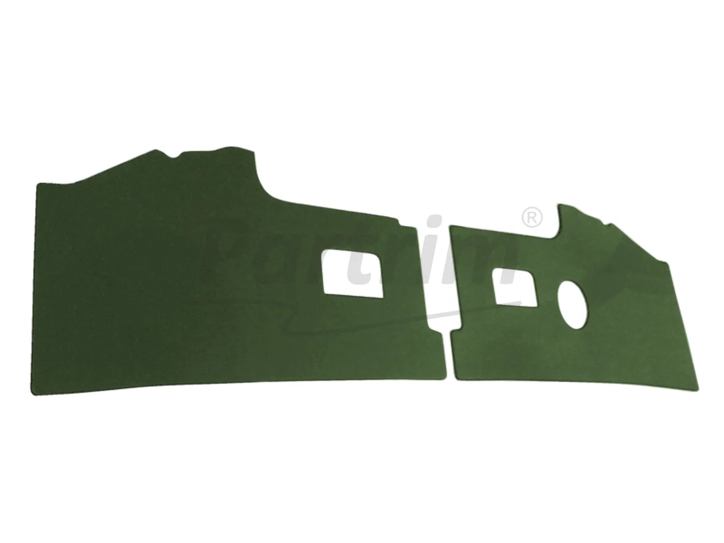 VW T2 BUS 1968-1979 KICK PANELS 2 PCS. GREEN
