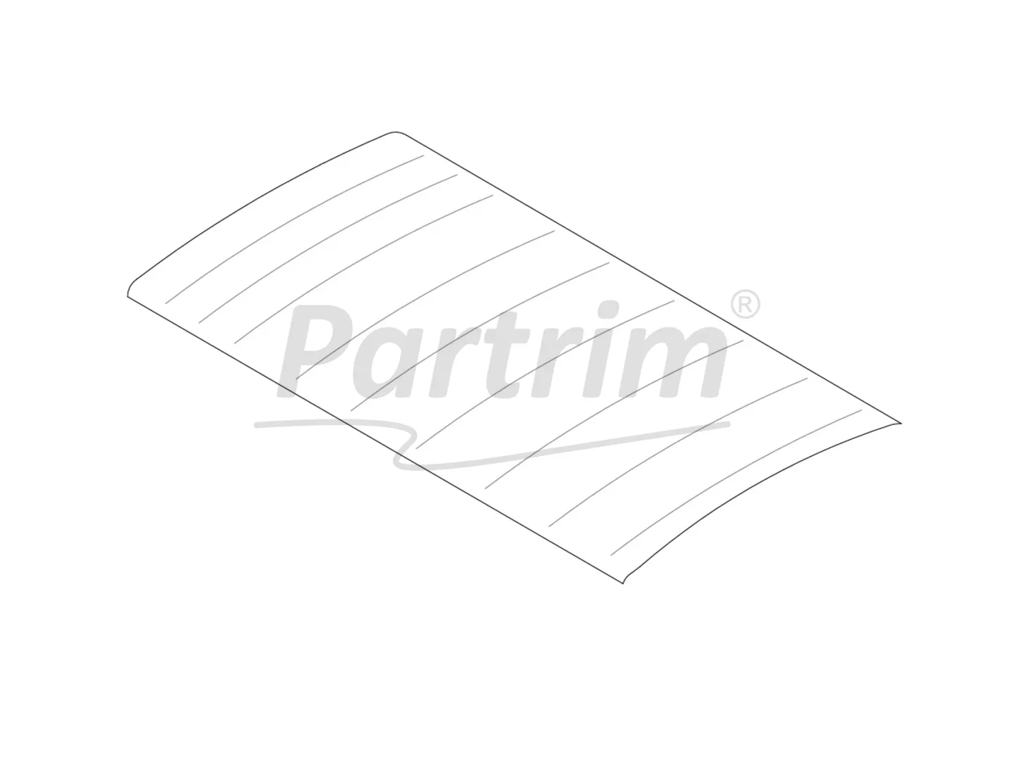 VW T2 BUS INTERIOR HEADLINER 