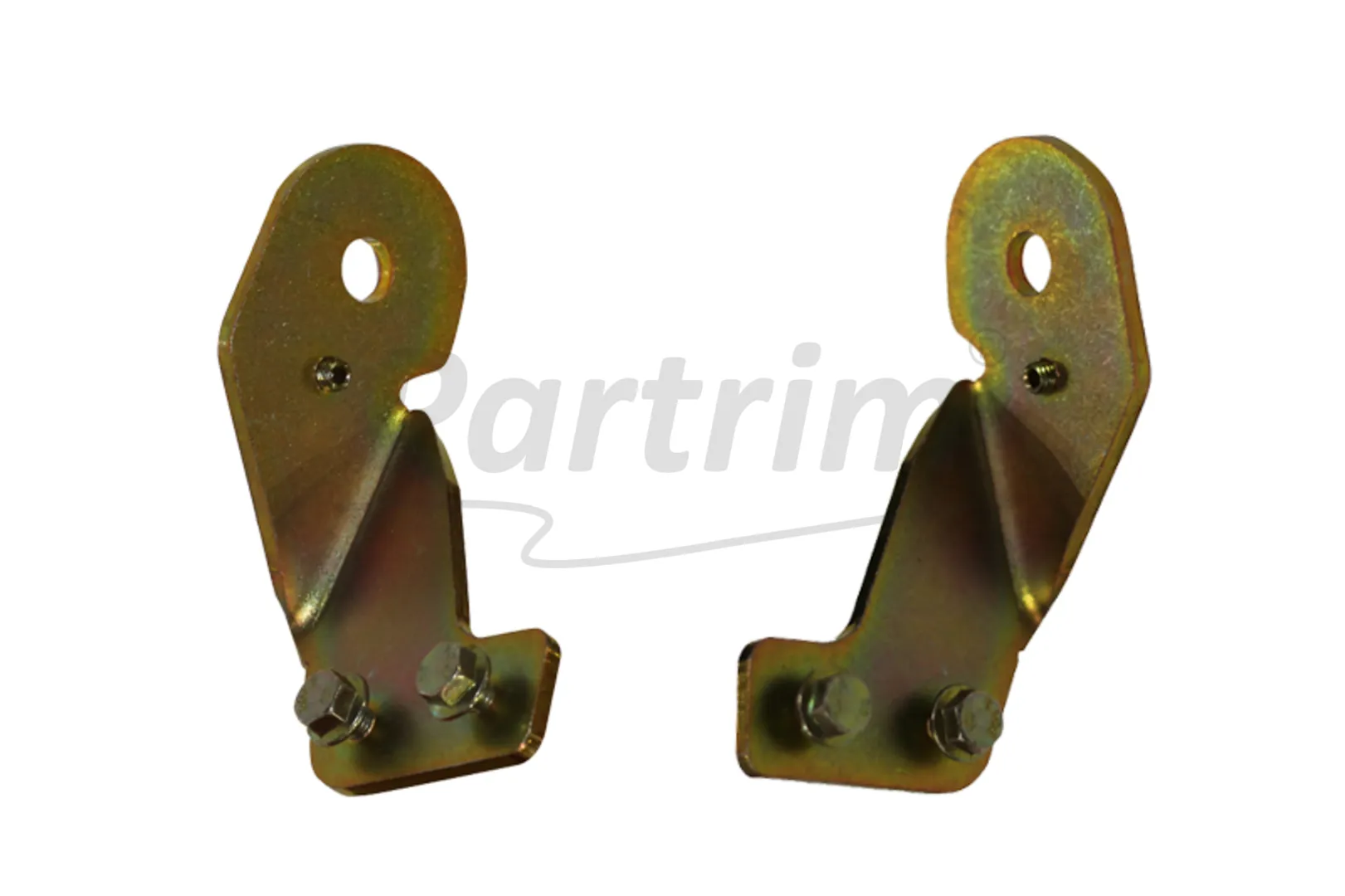 VW OLD BEETLE SEAT BELT HOLDER 1 SET L - R BEETLE 8.1964 AND LATER