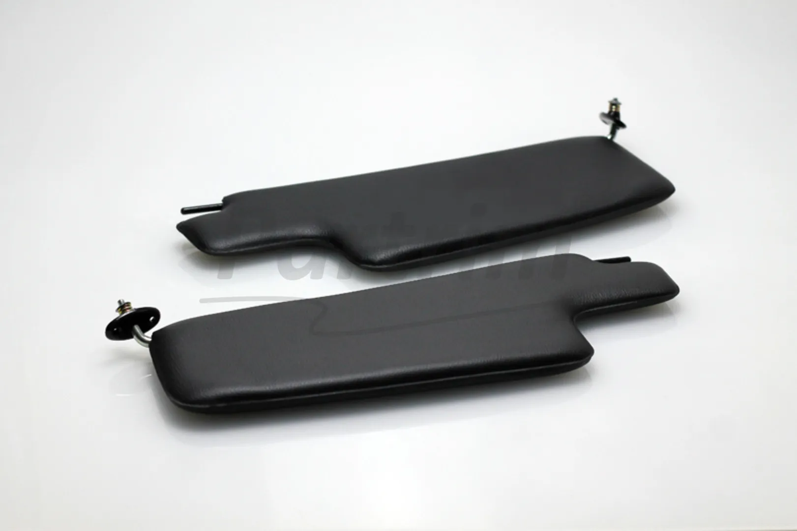 VW OLD BEETLE 1300-1303 SUNVISOR SET BLACK  WITHOUT MIRROR