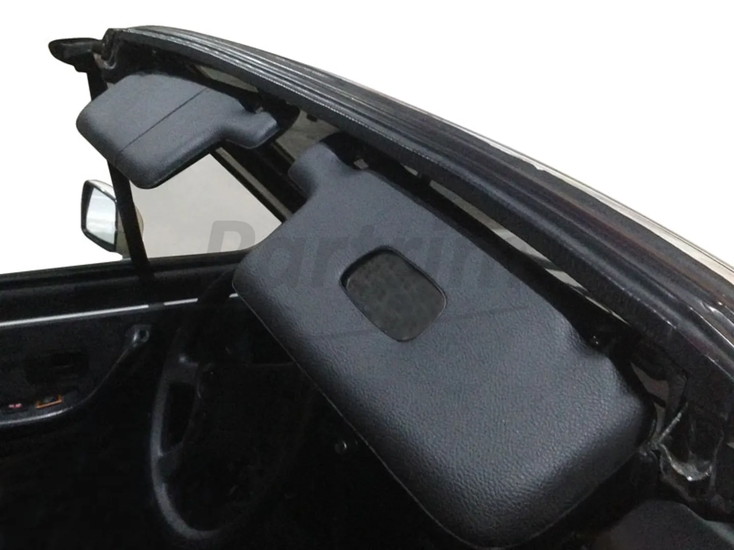 VW GOLF MK1 CABRIO SUN VISOR BLACK 2 PCS L&R