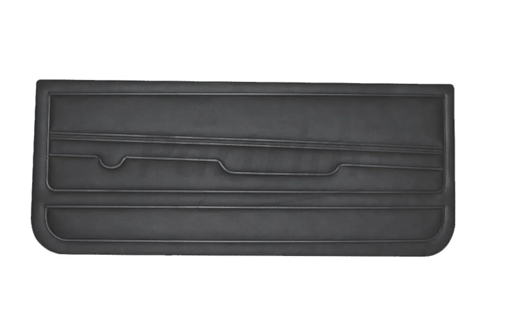 VW GOLF 1 GTI COUPE & CABRIO 75-83 INTERIOR DOOR PANELS BLACK - 2 PCS -
