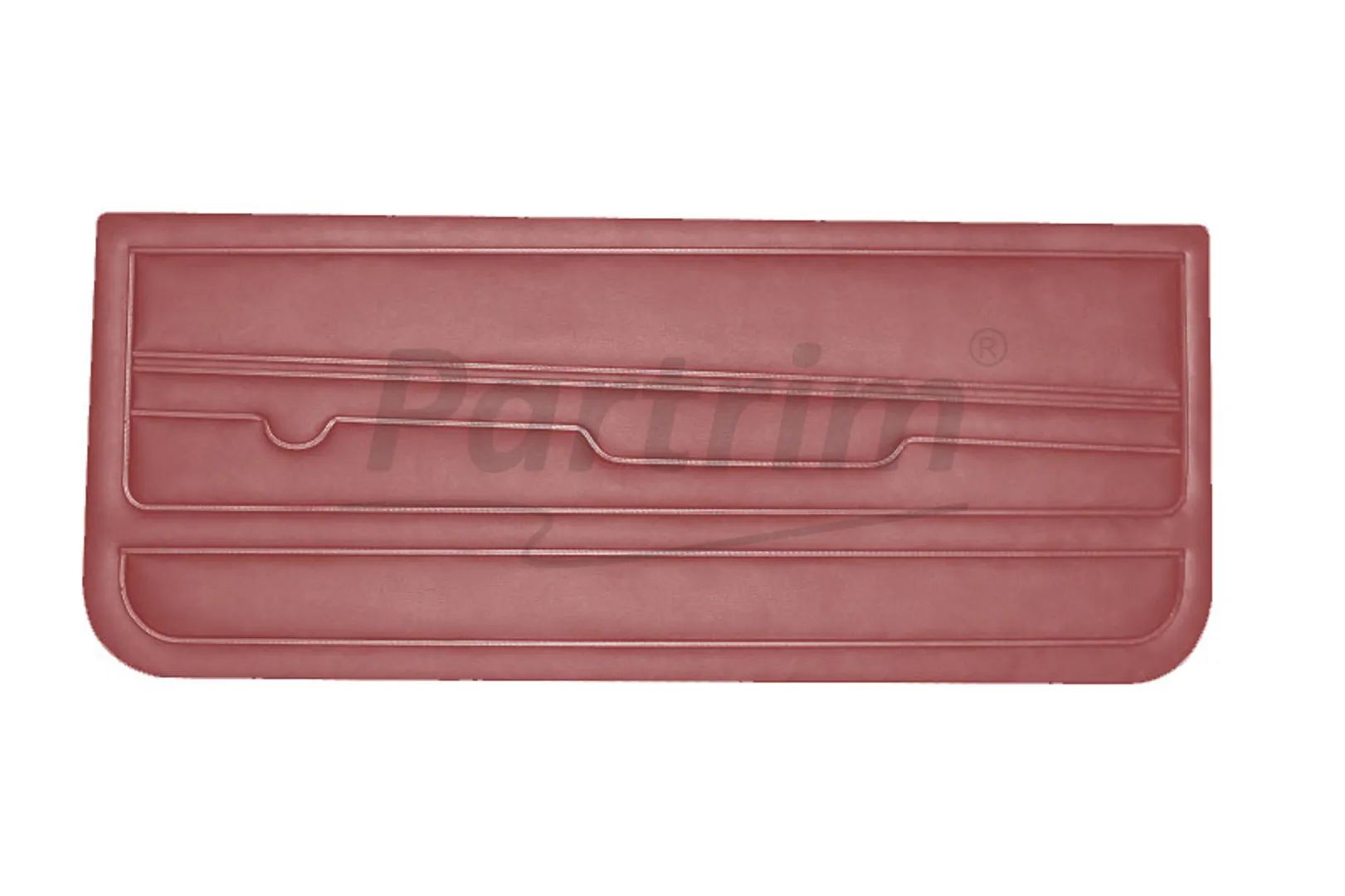 VW GOLF 1 GTI COUPE & CABRIO 75-83 INTERIOR DOOR PANELS BURGUNDY - 2 PCS -