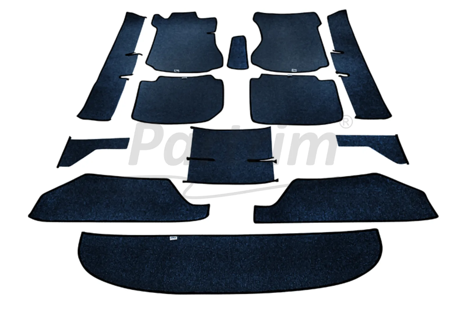MERCEDES W115 FLOOR CARPET D.BLUE
